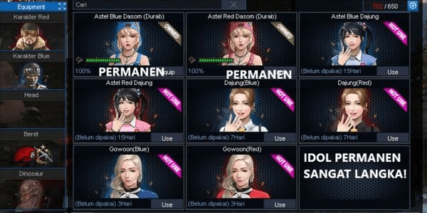 Gambar Product AKUN B1 PERMANEN QC 150 HARI QR 150 HARI INVENTORY 440+, BERET SKULL, SENJATA HOLVEST BANYAK, DATPOL FULL TITLE (CHAT DLU SBLM ORDER, KODE TK12)