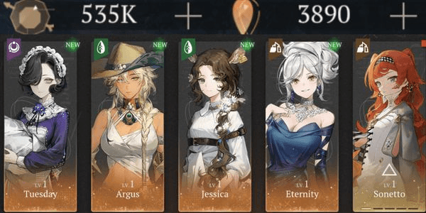 Gambar Product GLOBAL | 5 SSR Limited Character + Diamonds (Same as Screenshot) Instant Delivery 100% READY