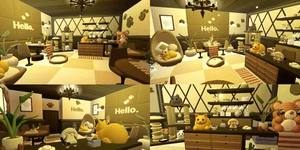 Adopt me cat cafe house