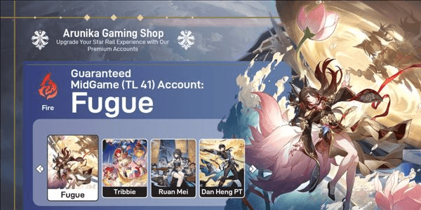 Gambar Product MIDGAME ACCOUNT - BONUS 44 SPECIAL PASS - FUGUE + TRIBBIE + RUAN MEI + DAN HENG PT || CHECK DESCRIPTION FOR DETAILS [ASIA]