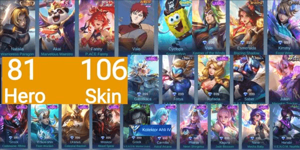 Gambar Product Cheap Mobile Legends GG Account Promo (#91)