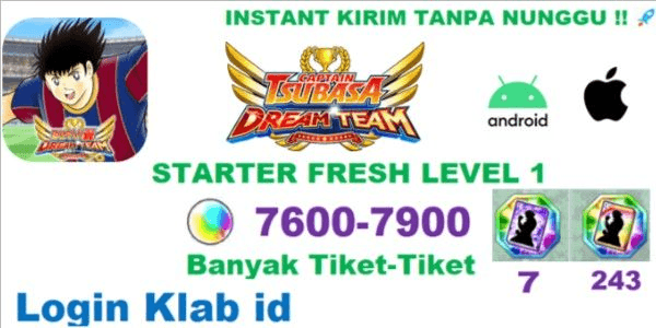 Gambar Product Akun Captain Tsubasa Dream Team-5