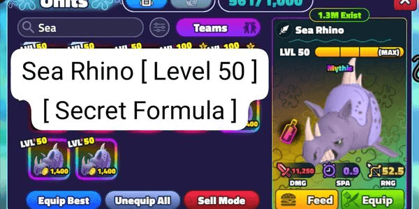 Gambar Product Sea Rhino