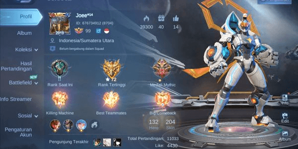 Gambar Product AKUN ML | EMBLE MAX | HERO MAX | LUCKYBOX GATOT