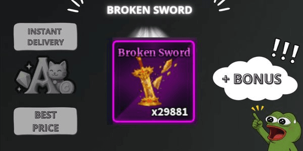 Gambar Product Broken Sword (100x) ~ Sailor Piece
