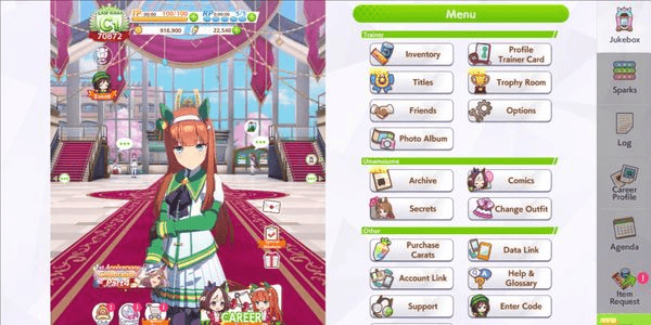 Gambar Product (Global)Uma Musume | 18 SSR Support Card (Narita Top road,Satono Diamond,Mejiro Bright uncap max)