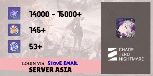 Gambar Product Akun Reroll Chaos Zero Nightmare [ASIA] - 2