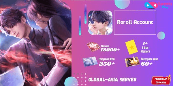 Gambar Product [GLOBAL-ASIA] Love And Deepspace Starter Reroll Account