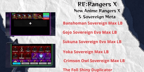 Gambar Product Re:Rangers X - 5 sove meta OP have banshoman