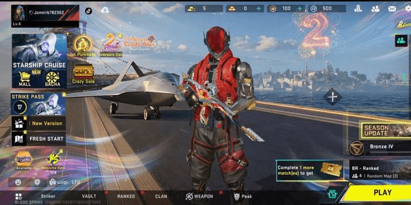 Gambar Product AKUN BLOODSTRIKE - ASIA [ Butterfly Knife, FAL - Argent Serpent, Vector - Ruins, AK47 - Infernal, M4A1 - Venom ] #587092817190