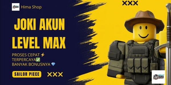 Gambar Product JOKI MAX LEVEL ACCOUNT | Sailor Piece