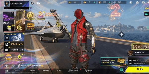 Gambar Product AKUN BLOODSTRIKE - ASIA [ Butterfly Knife, M700 - Ethereal Blue  Lv2, MCX - EVA-00, Vector - Mercury ] #310072206023