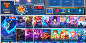 #3681 | 485 Skins | 2 Legends | Collector Natalia | Neobeast Ling | Sasuke | Zenith Selena | Aspirant