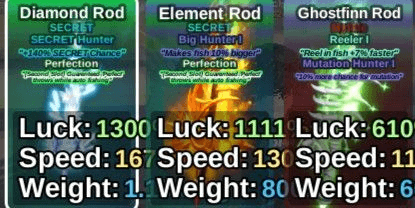 Gambar Product AKUN DIAMOND ROD FISH IT!