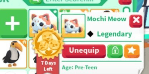 Mochi Meow (Legendary) Adopt Me - AdoptmeStore14