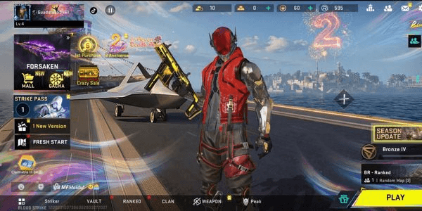 Gambar Product AKUN BLOODSTRIKE - ASIA [ Butterfly Knife, Katana - Ronin, Vector - Celestial Lv2, M700 - Celestial Lv2 ] #310073960628