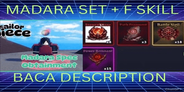 Gambar Product Madara Set