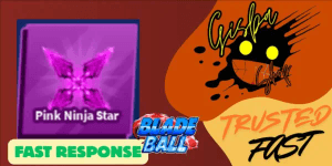 Pink Ninja Star