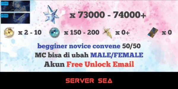 Gambar Product GACHA Starter READY Reroll Account [SEA] - 1