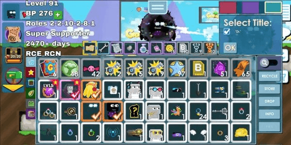 Gambar Product AKUN DR TITLE + GALAXY SKIN + DSPADE + ANCES MAX