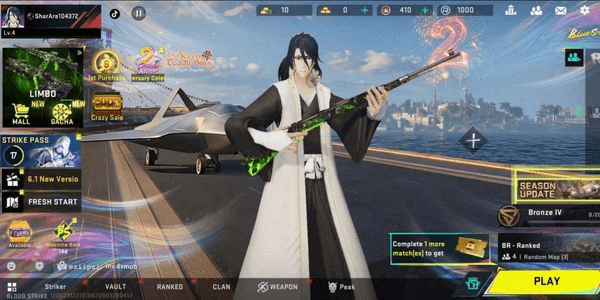 Gambar Product AKUN BLOODSTRIKE - ASIA [ Butterfly Knife, Vector - Abyss  Lv2, KAR98K - Ethereal Blue  Lv2, Minigun - Abyss Lv2 ] #312218186708