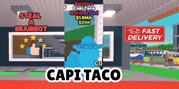 Rainbow Capi Taco
