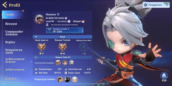 Gambar Product Cheap mcgg account | many commanders | ready to play & team up | 100% safe and guaranteed trustworthy