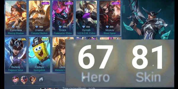 Gambar Product Cheap Mobile Legend GG Account (#30)