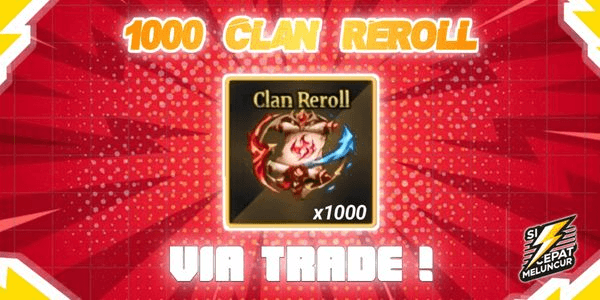 Gambar Product Clan Reroll