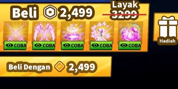Gambar Product Dual Crystal Ribbon Set bundle