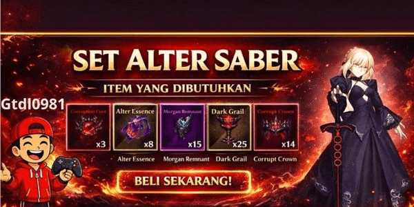 Gambar Product Alter Saber Set