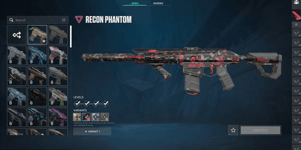 Gambar Product AKUN READY RANKED SKIN RECON PHANTOM | Indonesia