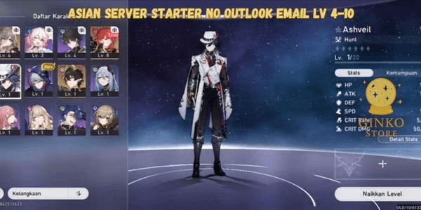 Gambar Product Asian Starter||Ashveil And Random SSR AR 4-10||Fast Delivery