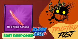 Red Ninja Katana