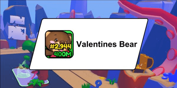 Gambar Product Valentines Bear - Pickaxe Simulator