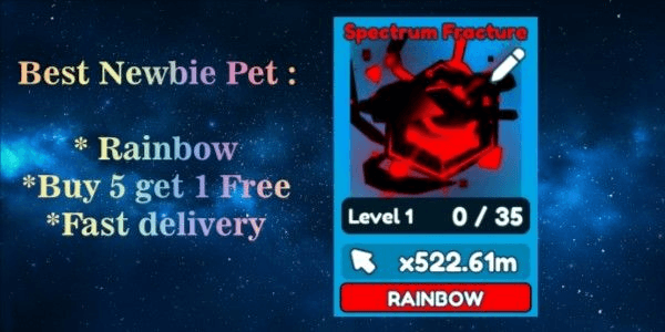 Gambar Product The Best Rainbow Legendary For Newbie Starter Pack