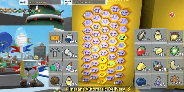 Gambar Product Fuzzy Tadpole Hive - Bee Swarm Simulator