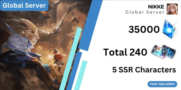 Gambar Product Akun Gacha Gem Nikke First Edition