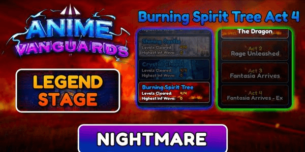 Gambar Product Burning Spirit Tree Legend Act 4