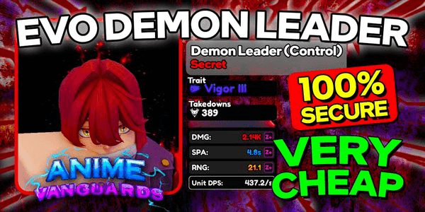 Gambar Product Demon Leader (Control)