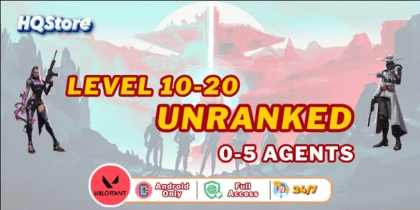 [SEA Region] Level 10–20 | 0-5 Agents | Unranked | Full Access - Valorant