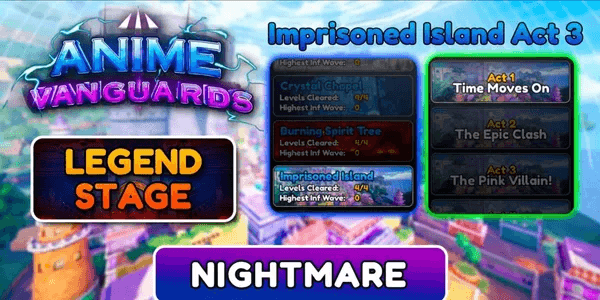 Imprisoned Island Legend Act 3