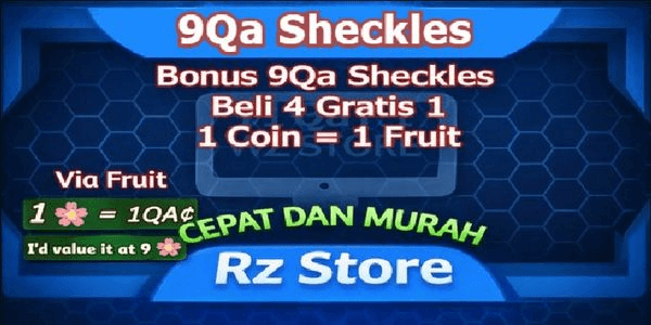 Gambar Product 9Q Sheckles - Grow A Garden