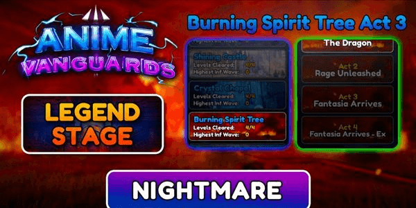 Gambar Product Burning Spirit Tree Legend Act 3