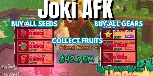 JOKI AFK 1 HOUR/HOUR - Garden Horizons