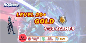 [AP | PC] Level 20+ | 6-10 Agents | Gold | Full access - Valorant