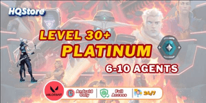 [AP | PC] Level 30+ | 6-10 Agents | Platinum | Full access - Valorant