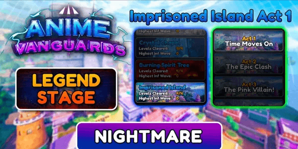 Imprisoned Island Legend Act 1