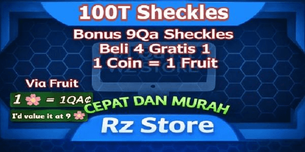 Gambar Product 100T Sheckles | Grow A Garden