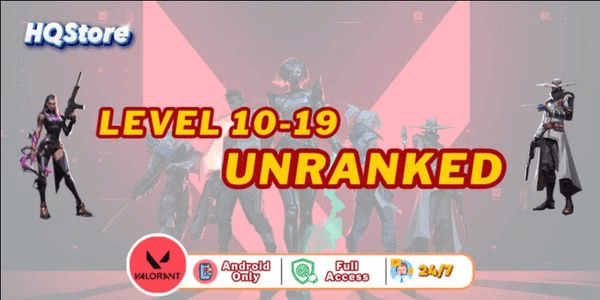 Gambar Product [AP] Level 10-19 | Unranked | All Details Changeable - Valorant